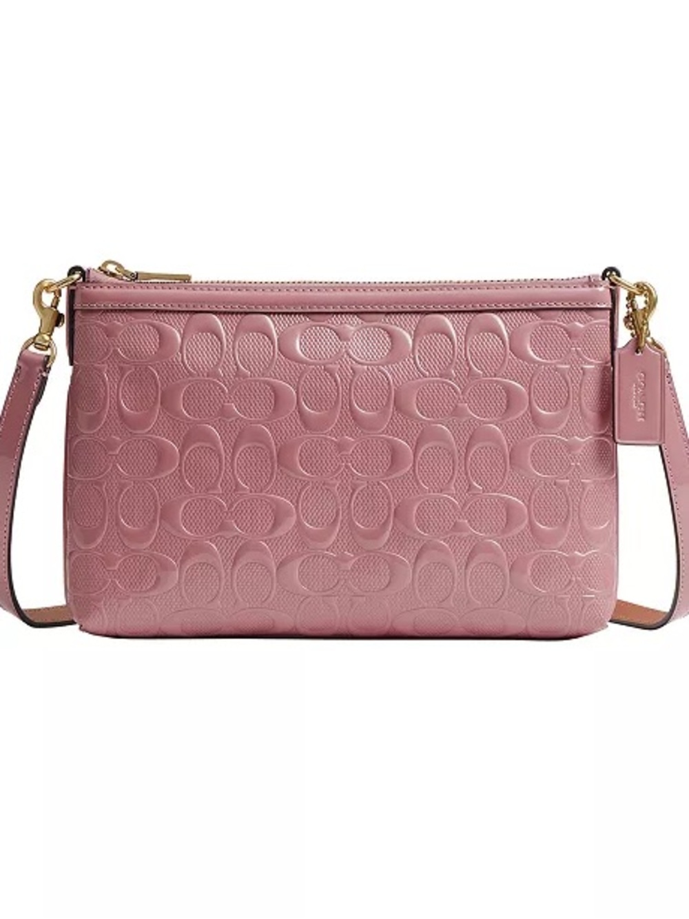 COACH Legacy Small Signature Patent Leather Crossbody Bag NWOT